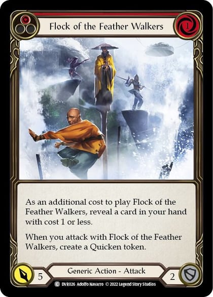 Flock of the Featherwalkers, Classic Battles: Rhinar vs Dorinthea DVR026