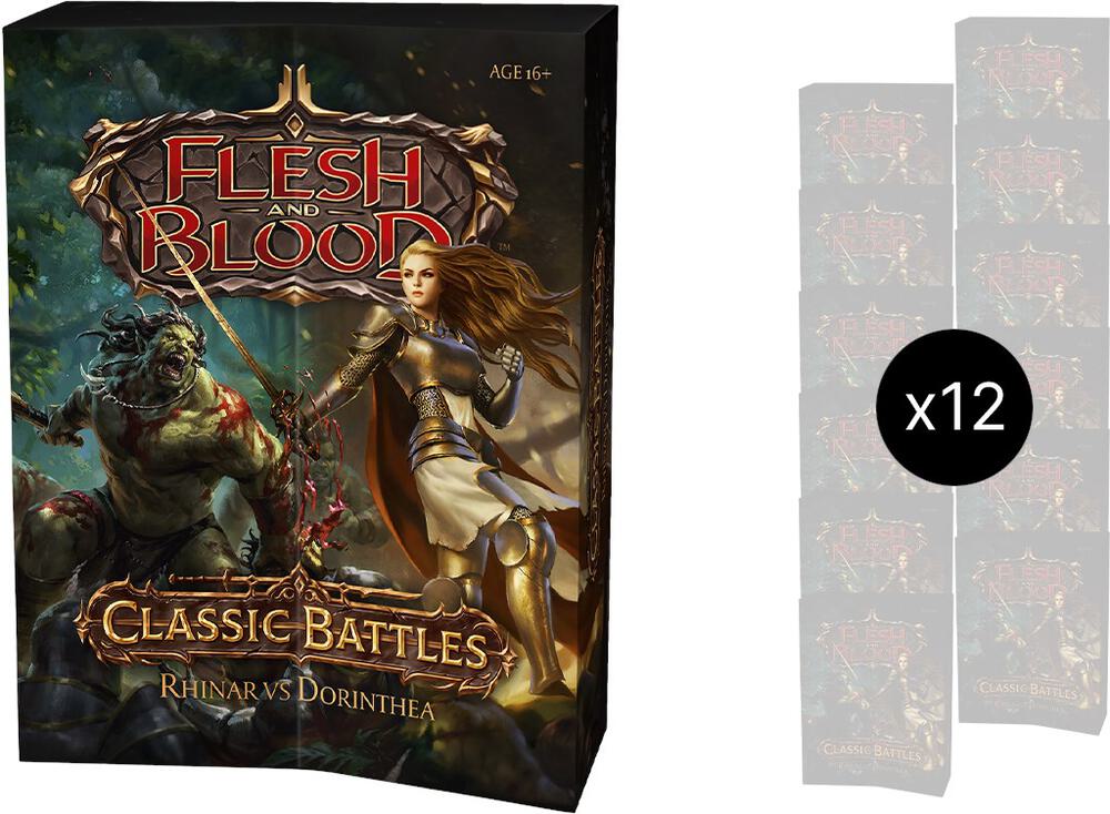 Classic Battles: Rhinar vs. Dorinthea Box Set Case, Classic Battles: Rhinar vs Dorinthea P270493