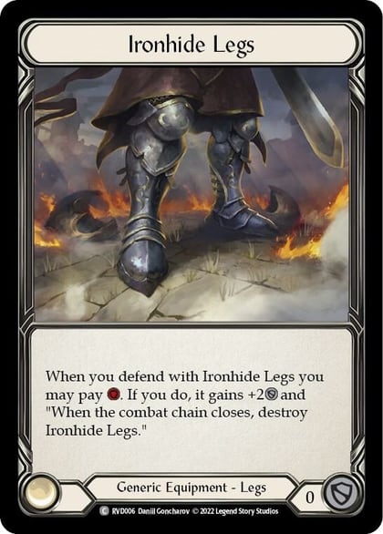 Ironhide Legs, Classic Battles: Rhinar vs Dorinthea RVD006