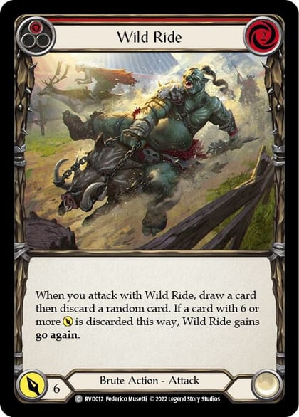 Wild Ride, Classic Battles: Rhinar vs Dorinthea RVD012