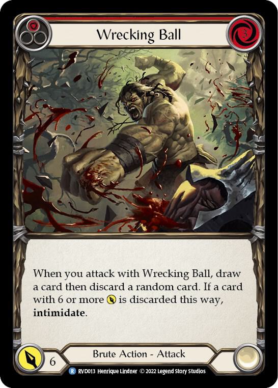 Wrecking Ball, Classic Battles: Rhinar vs Dorinthea RVD013