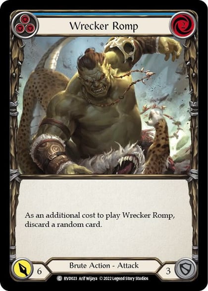 Wrecker Romp, Classic Battles: Rhinar vs Dorinthea RVD023