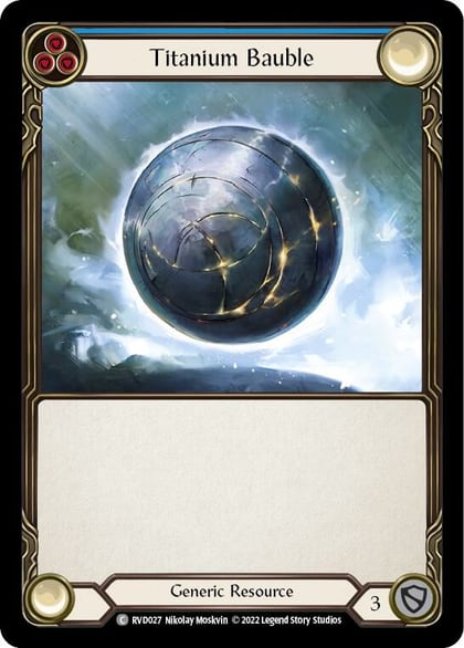 Titanium Bauble (Rhinar), Classic Battles: Rhinar vs Dorinthea RVD027