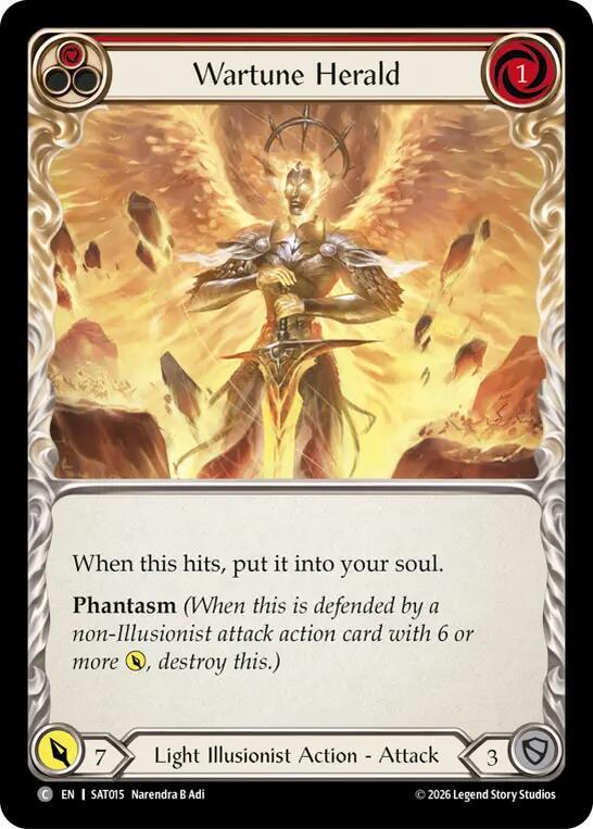 Wartune Herald (Red), Silver Age: Usurp the Shadow Throne SAT015