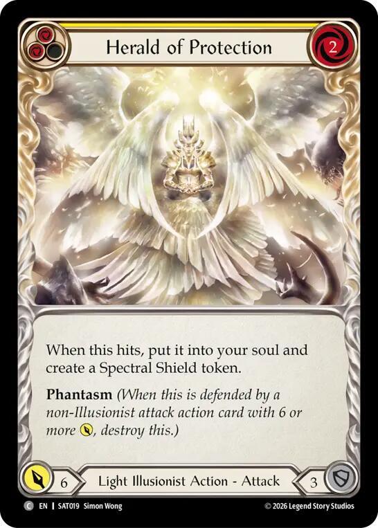 Herald of Protection (Yellow), Silver Age: Usurp the Shadow Throne SAT019