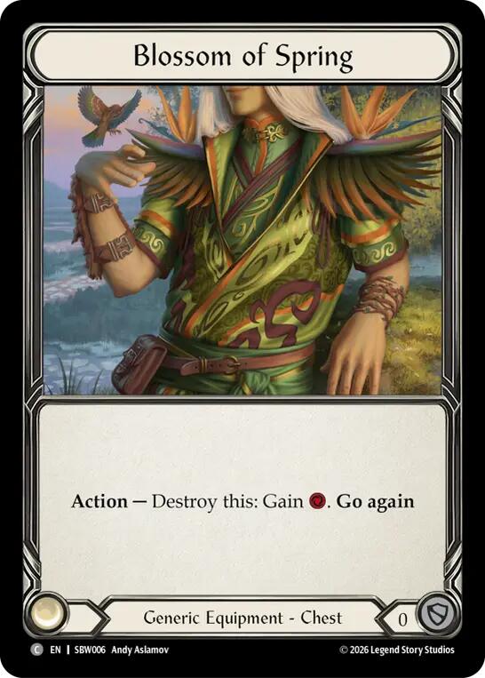 Blossom of Spring (SBW006), Silver Age: Usurp the Shadow Throne SBW006