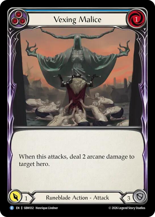 Vexing Malice, Silver Age: Usurp the Shadow Throne SBW032