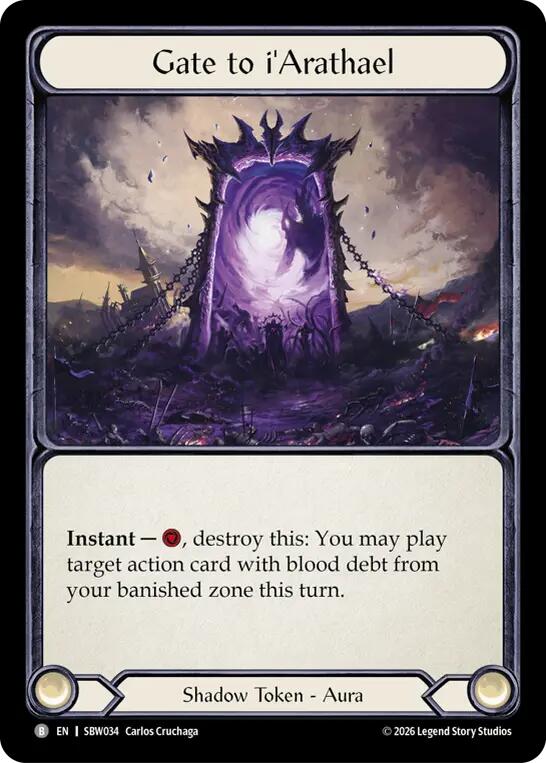 Gate to i'Arathael, Silver Age: Usurp the Shadow Throne SBW034
