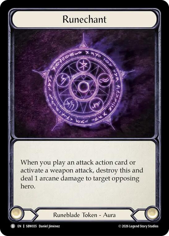 Runechant, Silver Age: Usurp the Shadow Throne SBW035