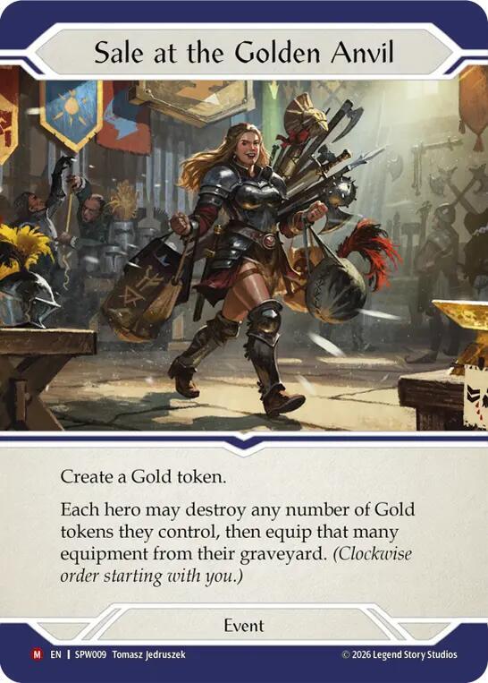 Sale at the Golden Anvil, Smash Palace: Chorus of Steel SPW009