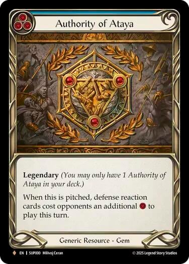 Authority of Ataya, Super Slam SUP000