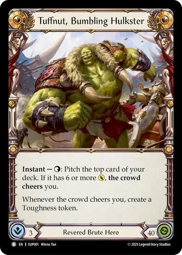Tuffnut, Bumbling Hulkster // Tuffnut, Super Slam SUP001//SUP002