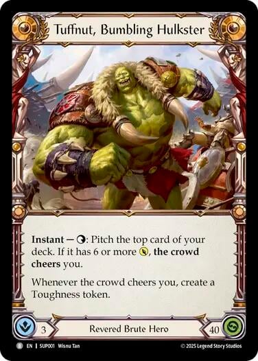 Tuffnut, Bumbling Hulkster // Tuffnut, Super Slam SUP001//SUP002