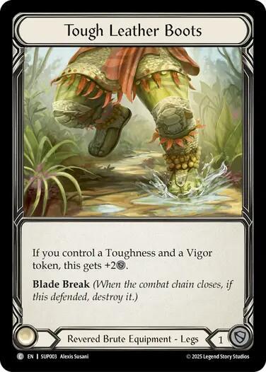 Tough Leather Boots, Super Slam SUP003