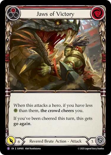 Jaws of Victory, Super Slam SUP005