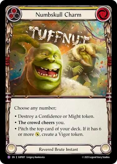 Numbskull Charm, Super Slam SUP007