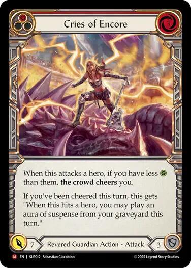 Cries of Encore, Super Slam SUP012