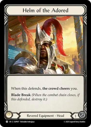 Helm of the Adored, Super Slam SUP017