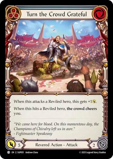 Turn the Crowd Grateful (Blue), Super Slam SUP051