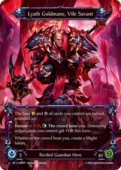 Lyath Goldmane, Vile Savant (Marvel), Super Slam SUP071