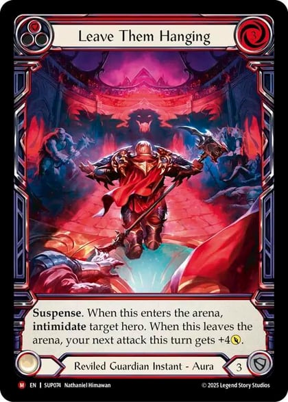 Leave Them Hanging (Extended Art), Super Slam SUP074