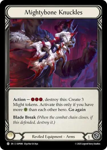 Mightybone Knuckles, Super Slam SUP080