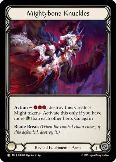 Mightybone Knuckles, Super Slam SUP080