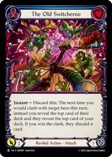 The Old Switcheroo, Super Slam SUP087