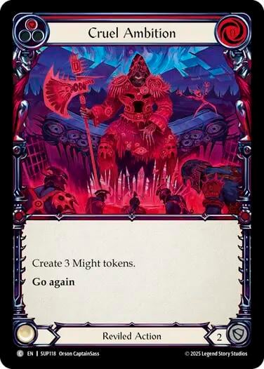Cruel Ambition, Super Slam SUP118