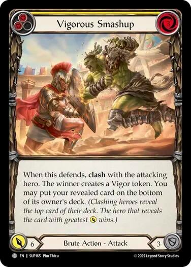 Vigorous Smashup (Yellow), Super Slam SUP165