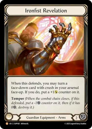Ironfist Revelation, Super Slam SUP168