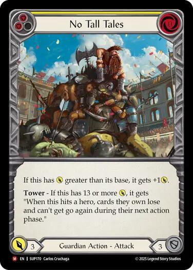 No Tall Tales, Super Slam SUP170