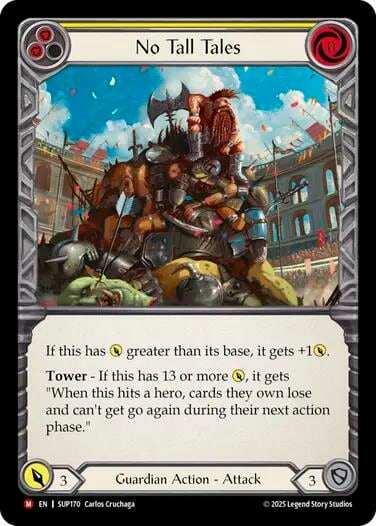 No Tall Tales, Super Slam SUP170