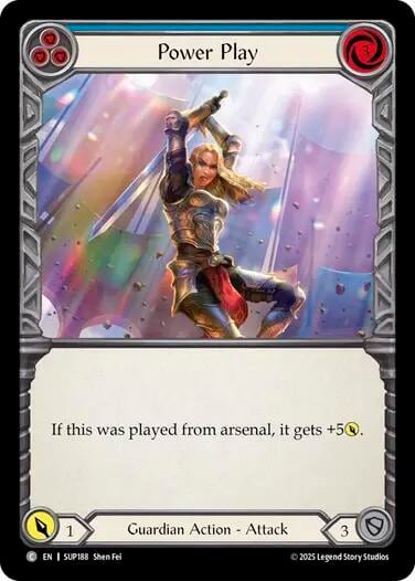 Power Play (Blue), Super Slam SUP188