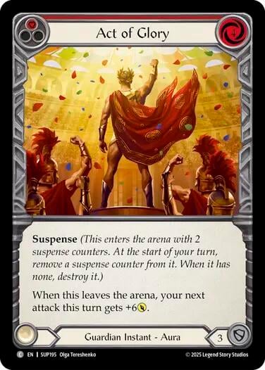 Act of Glory (Red), Super Slam SUP195