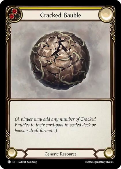 Cracked Bauble, Super Slam SUP243
