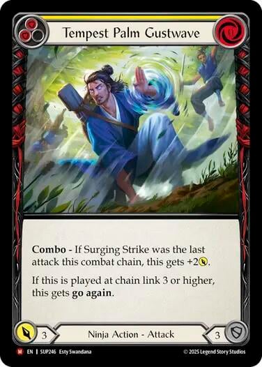 Tempest Palm Gustwave, Super Slam SUP246