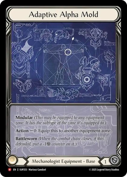 Adaptive Alpha Mold (Extended Art), Super Slam SUP253