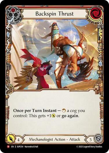 Backspin Thrust, Super Slam SUP254