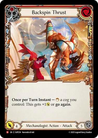 Backspin Thrust, Super Slam SUP254
