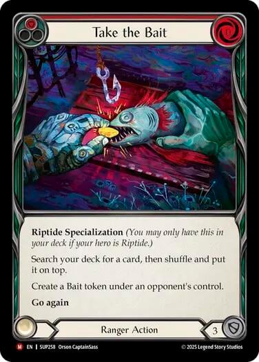 Take the Bait (Red), Super Slam SUP258