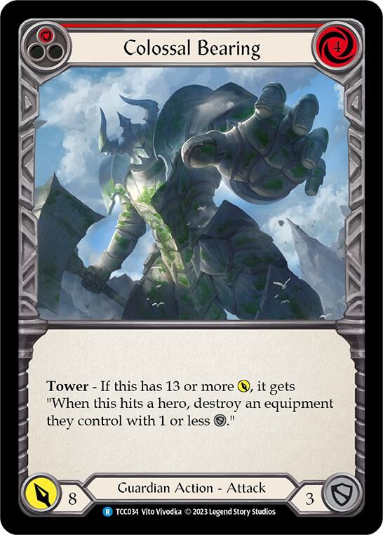 Colossal Bearing, Round the Table: TCCxLSS TCC034