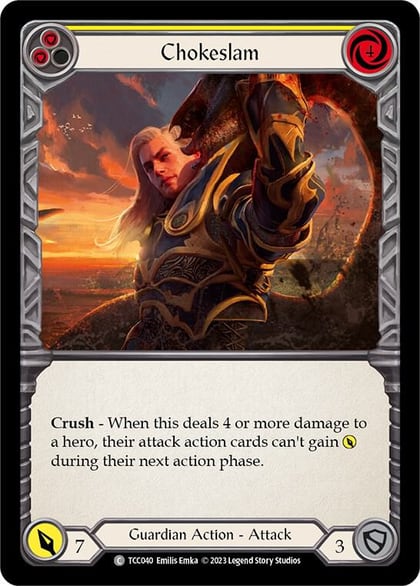 Chokeslam (Yellow), Round the Table: TCCxLSS TCC040