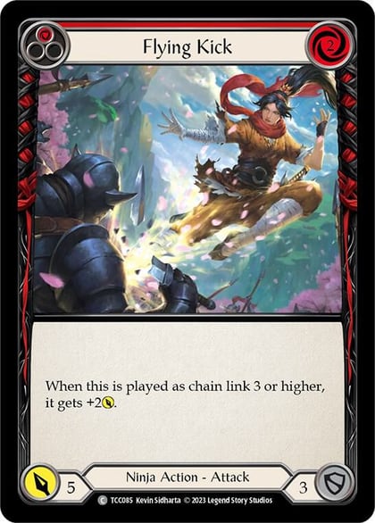 Flying Kick (Red), Round the Table: TCCxLSS TCC085