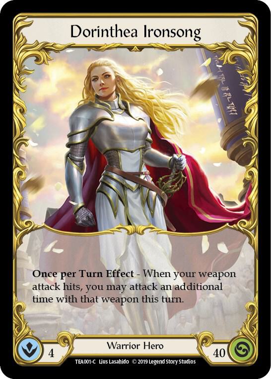 Dorinthea Ironsong, Hero Deck: Dorinthea TEA001