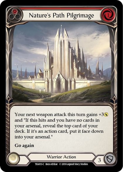 Nature's Path Pilgrimage (Red), Hero Deck: Dorinthea TEA013