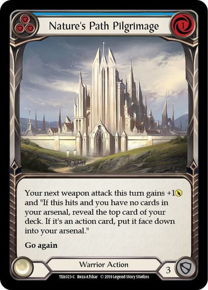 Nature's Path Pilgrimage (Blue), Hero Deck: Dorinthea TEA023