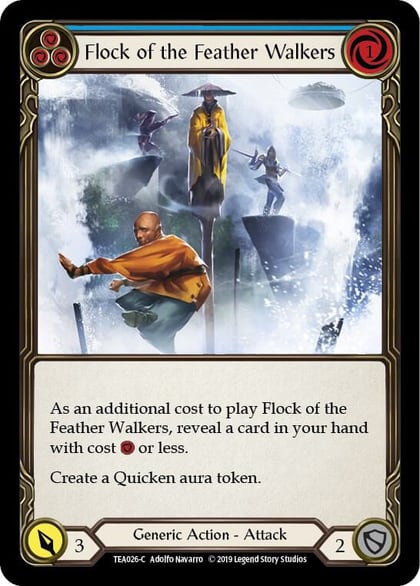 Flock of the Feather Walkers (Blue), Hero Deck: Dorinthea TEA026