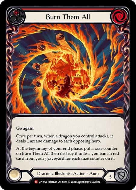 Burn Them All, Uprising UPR005