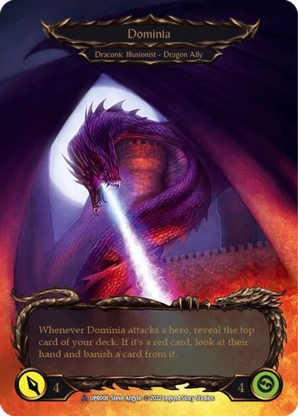 Invoke Dominia // Dominia (Marvel), Uprising UPR008